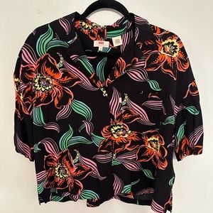 Levi's Mahina shirt in tropical print